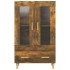 Aparador de madera contrachapada roble ahumado 70x31x115