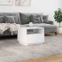 Mesa de centro con luces LED blanco 50x49x40