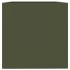 Jardinera acero verde oliva 62x40x39
