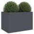 Jardinera acero gris antracita 62x47x46