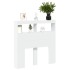 Cabecero de cama con LED blanco 100x17x102