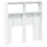 Cabecero de cama con LED blanco 100x17x102