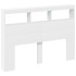 Cabecero de cama con LED blanco 140x17x102