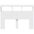 Cabecero de cama con LED blanco 140x17x102