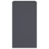 Jardinera acero gris antracita 42x38x75
