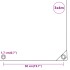 Lona gris antracita 3x4 m 650