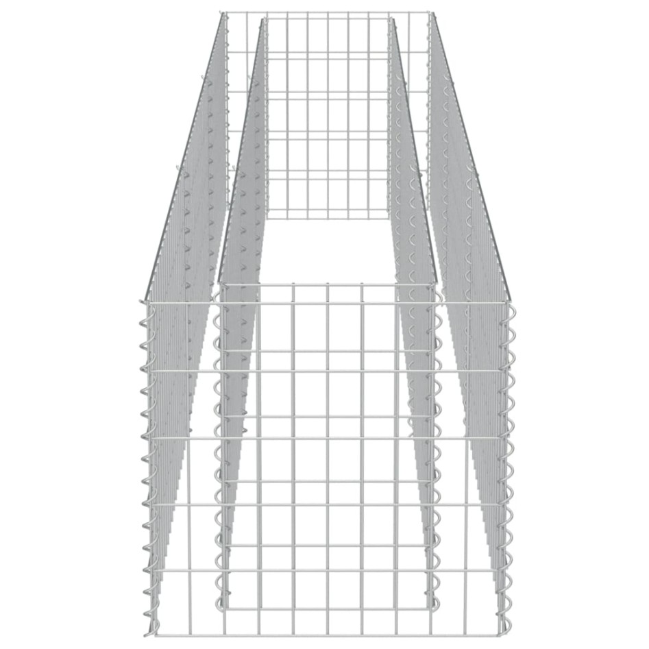 Arriate de gaviones de acero 270x50x50