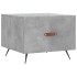 Mesa de centro 2 uds madera ingeniería gris hormigón