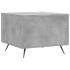 Mesa de centro 2 uds madera ingeniería gris hormigón