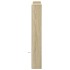 Cabecero de cama con luz LED roble Sonoma 100x16,5x103,5