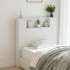 Cabecero de cama con luz LED blanco 100x16,5x103,5