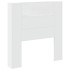Cabecero de cama con luz LED blanco 100x16,5x103,5