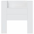 Cabecero de cama con luz LED blanco 100x16,5x103,5