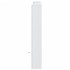Cabecero de cama con luz LED blanco 100x16,5x103,5