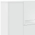 Cabecero de cama con luz LED blanco 100x16,5x103,5
