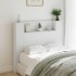 Cabecero de cama con luz LED blanco 120x16,5x103,5