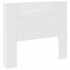 Cabecero de cama con luz LED blanco 120x16,5x103,5