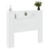 Cabecero de cama con luz LED blanco 120x16,5x103,5
