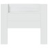 Cabecero de cama con luz LED blanco 120x16,5x103,5