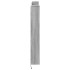 Cabecero de cama con luz LED gris Sonoma 140x16,5x103,5
