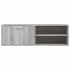 Mueble de TV de madera de ingeniería gris sonoma 120x34x37