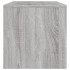 Mueble de TV de madera de ingeniería gris sonoma 120x34x37