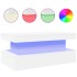 Mesa de centro con luces LED blanco 90x50x40