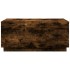 Mesa de centro con luces LED roble ahumado 90x50x40