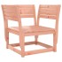 Silla de jardín madera maciza de abeto