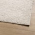 Alfombra peluda de pelo largo moderna PAMPLONA crema 160x160