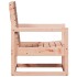 Silla de jardín madera maciza Douglas 57,5x63x76