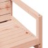 Silla de jardín madera maciza Douglas 57,5x63x76