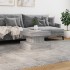 Mesa de centro con luces LED gris Sonoma 50x50x40