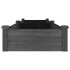 Jardinera arriate con forro madera abeto gris 240x60x25