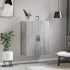 Armario de pared madera ingeniería gris Sonoma 69,5x34x90