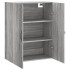 Armario de pared madera ingeniería gris Sonoma 69,5x34x90