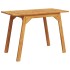 Mesa de comedor de jardín madera maciza de acacia 110x56x75