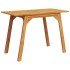 Mesa de comedor de jardín madera maciza de acacia 110x56x75