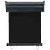 Toldo lateral de balcón negro 65x250
