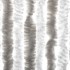 Cortina antimoscas chenilla gris claro y blanco 100x200