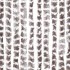 Cortina antimoscas chenilla gris taupe y blanco 100x200