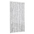 Cortina antimoscas chenilla gris claro y gris oscuro 100x200