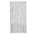 Cortina antimoscas chenilla gris claro y gris oscuro 100x200