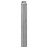 Cabecero de cama con luz LED gris Sonoma 220x16,5x103,5