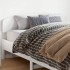Cabecero de cama madera maciza de pino blanco 160