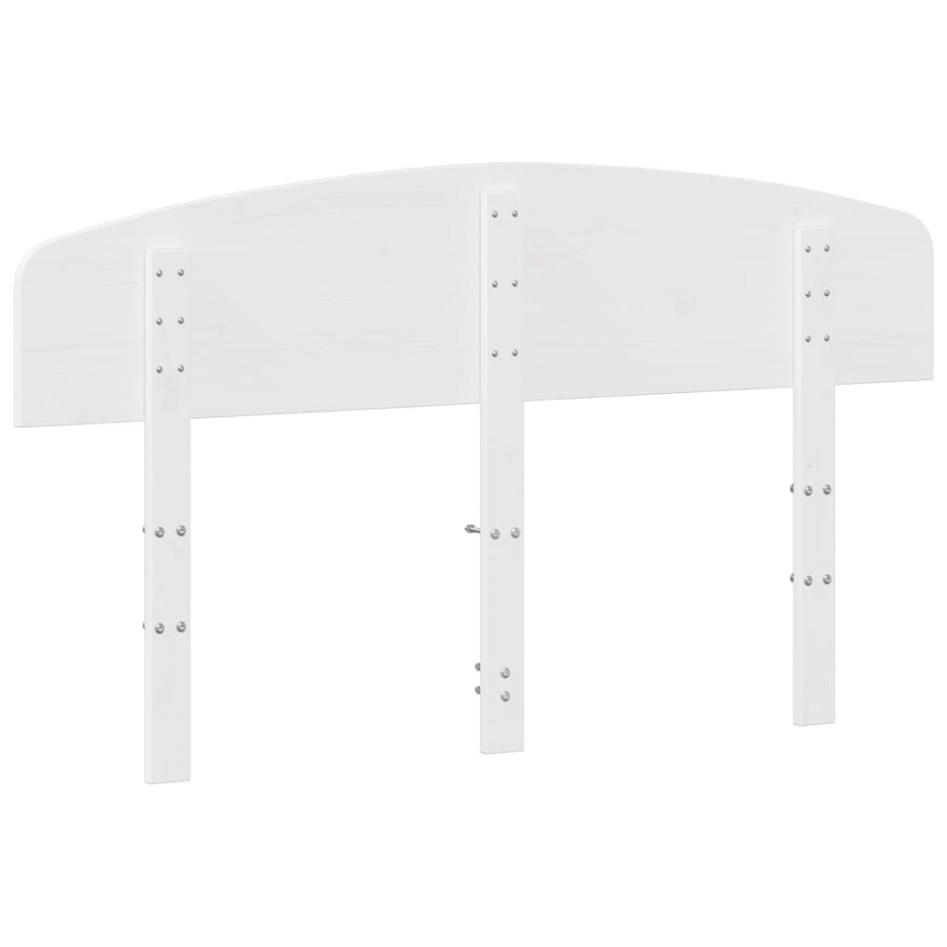 Cabecero de cama madera maciza de pino blanco 160