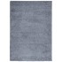 Alfombra de pelo largo moderna azul 160x230
