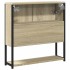 Armario con espejo de baño madera roble Sonoma 60x16x60