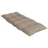 Cojines de silla con respaldo alto 4 uds tela Oxford gris