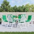 Cojines de silla con respaldo alto 6 uds tela Oxford